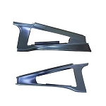 1966 Sail Panel, Fastback, Rear, Left, FORD Mustang