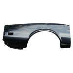1972 Quarter Panel, Outer Skin, Fastback, Rear, Right, FORD Mustang