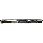1965 Front Bumper, USA Chrome, Square License Holes, FORD Pickup Truck