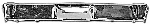 1966 Rear Bumper, Chrome, CHEVROLET Chevy II