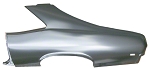 1968 Quarter Panel, Full, 2 Door Coupe, Rear, Left, CHEVROLET Nova