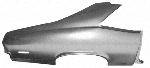 1972 Quarter Panel, Full, 2 Door Coupe, Rear, Right, PONTIAC Ventura II