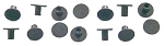 1967 Hardware Kit, Standard Grille, Center, CHEVROLET Camaro
