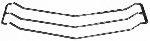 1971 Grille Moulding Set, CHEVROLET Chevelle