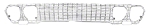 1963 Grille, Aluminum, CHEVROLET Impala