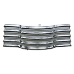1950 Grille Assembly, Chrome/White, CHEVROLET Pickup Truck