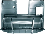 1953 Floor Pan Assembly, Full, Seat Riser, Gas Tank Mounting Brackets, GMC Suburban/Panel