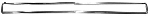 1968 Grille Moulding, Chrome, CHEVROLET Pickup Truck