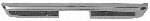 1987 Rear Bumper, Stepside, USA Chrome, CHEVROLET Pickup Truck
