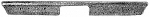 1967 Rear Bumper, Paintable, GMC Suburban/Panel