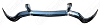 1955 Front Bumper Set, Chrome, with Guards, CHEVROLET Bel Air