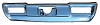 1968 Rear Bumper, Chrome, PONTIAC GTO