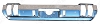 1970 Rear Bumper, Chrome, OLDSMOBILE Cutlass Supreme