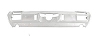 1972 Rear Bumper, Chrome, Exhaust Cut-outs, Guard Holes, OLDSMOBILE Cutlass